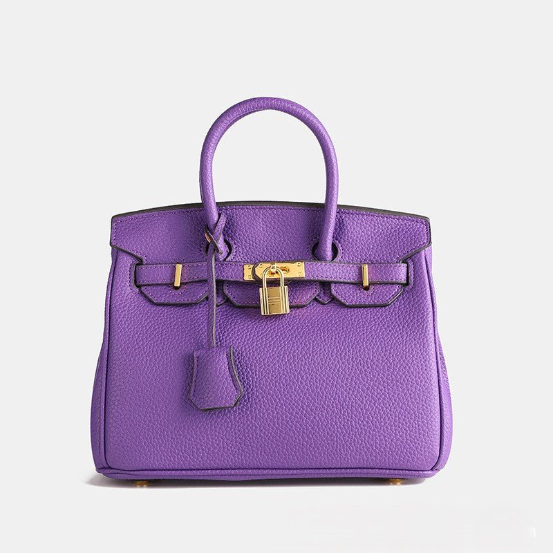 Claudie™| Sac fourre - tout en cuir Birk - Lavor - Paris