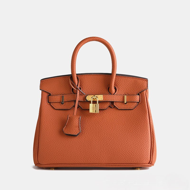 Claudie™| Sac fourre - tout en cuir Birk - Lavor - Paris