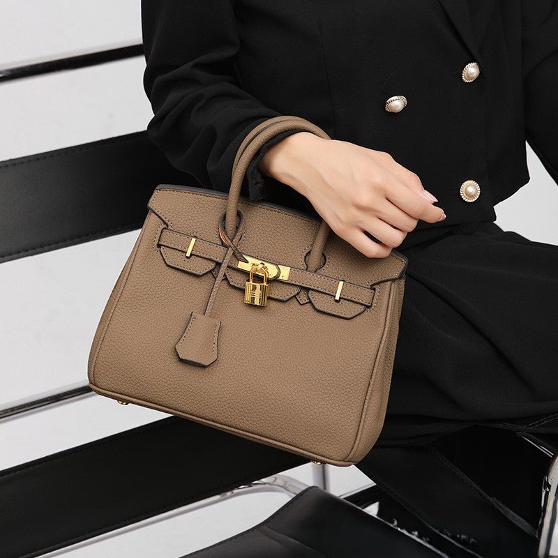 Claudie™| Sac fourre - tout en cuir Birk - Lavor - Paris