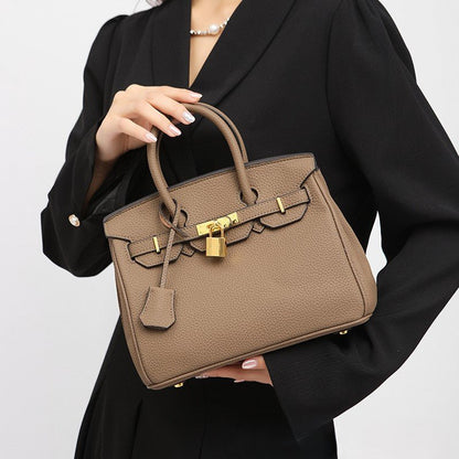 Claudie™| Sac fourre - tout en cuir Birk - Lavor - Paris