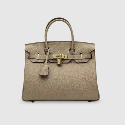 Claudie™| Sac fourre - tout en cuir Birk - Lavor - Paris