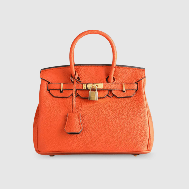 Claudie™| Sac fourre - tout en cuir Birk - Lavor - Paris