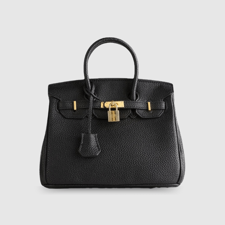 Claudie™| Sac fourre - tout en cuir Birk - Lavor - Paris