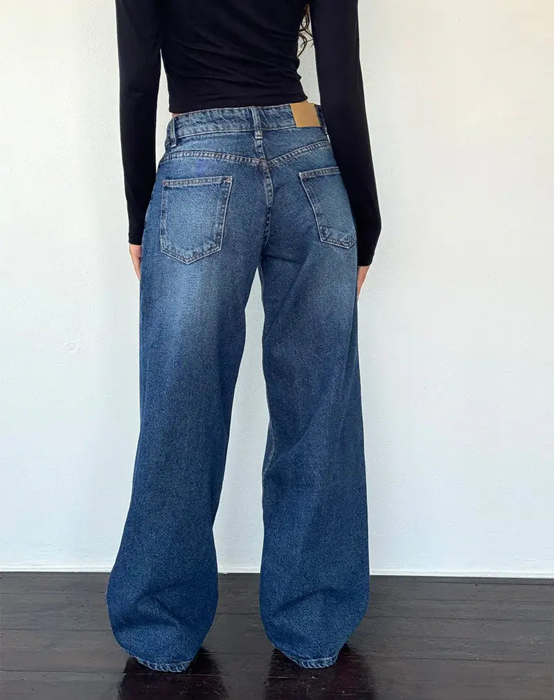 Linde™| Jean à jambes larges modèle 2025