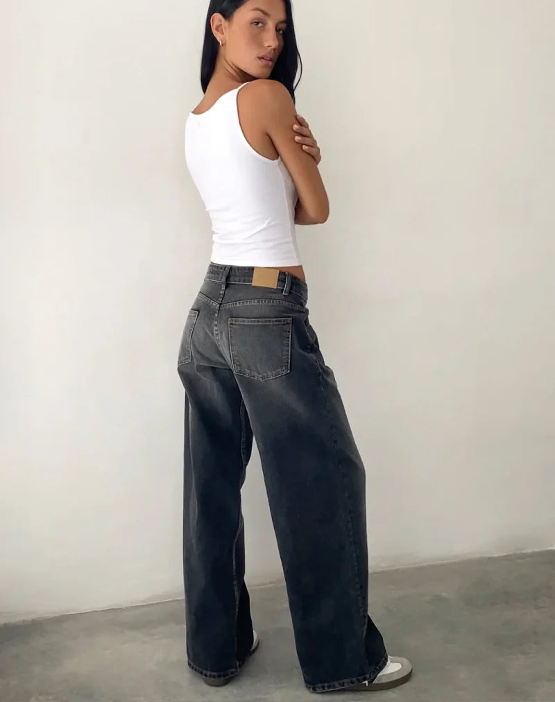 Linde™| Jean à jambes larges modèle 2025