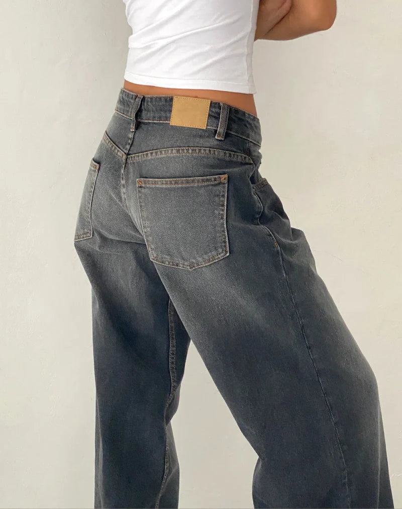 Linde™| Jean à jambes larges modèle 2025
