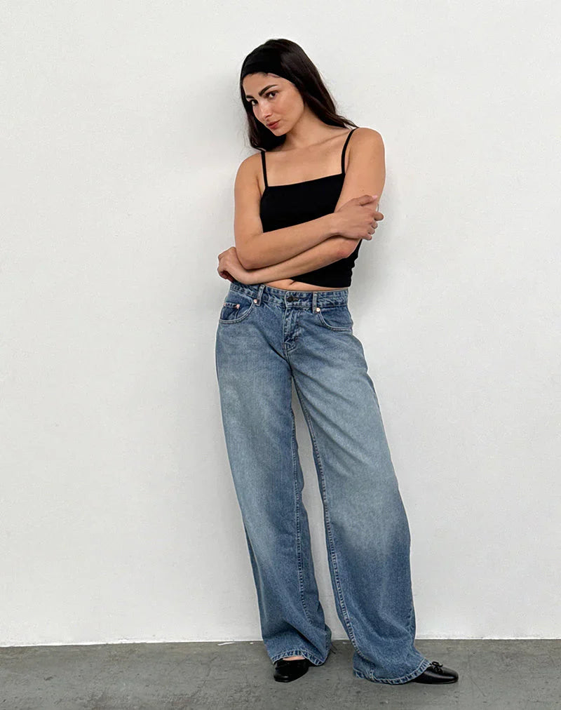 Linde™| Jean à jambes larges modèle 2025