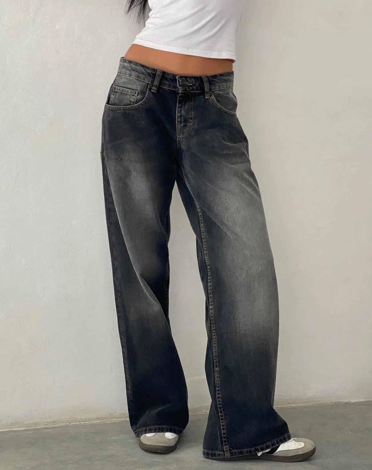 Linde™| Jean à jambes larges modèle 2025