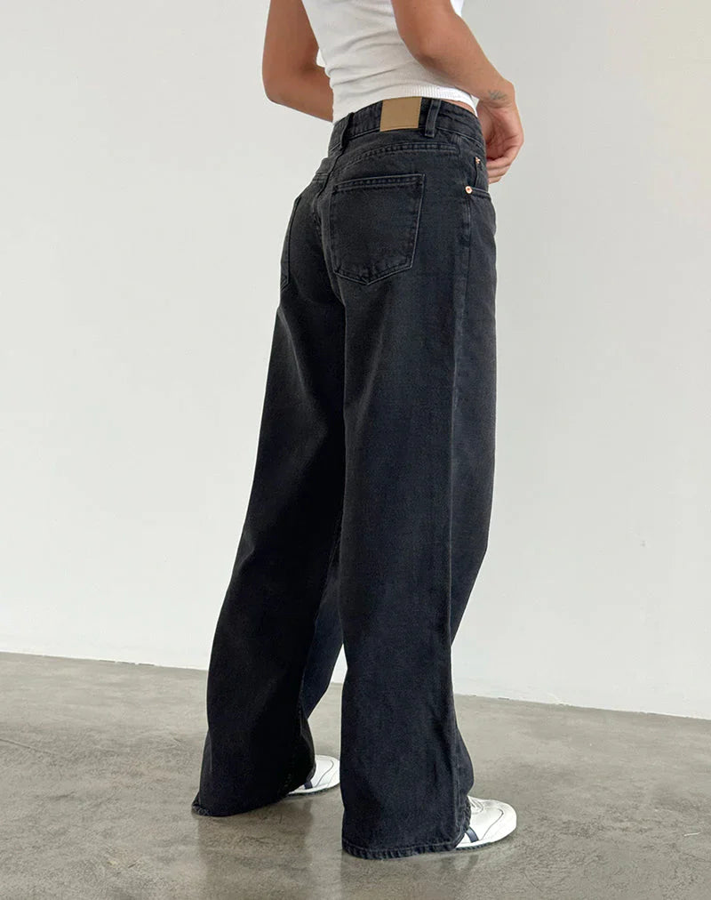 Linde™| Jean à jambes larges modèle 2025