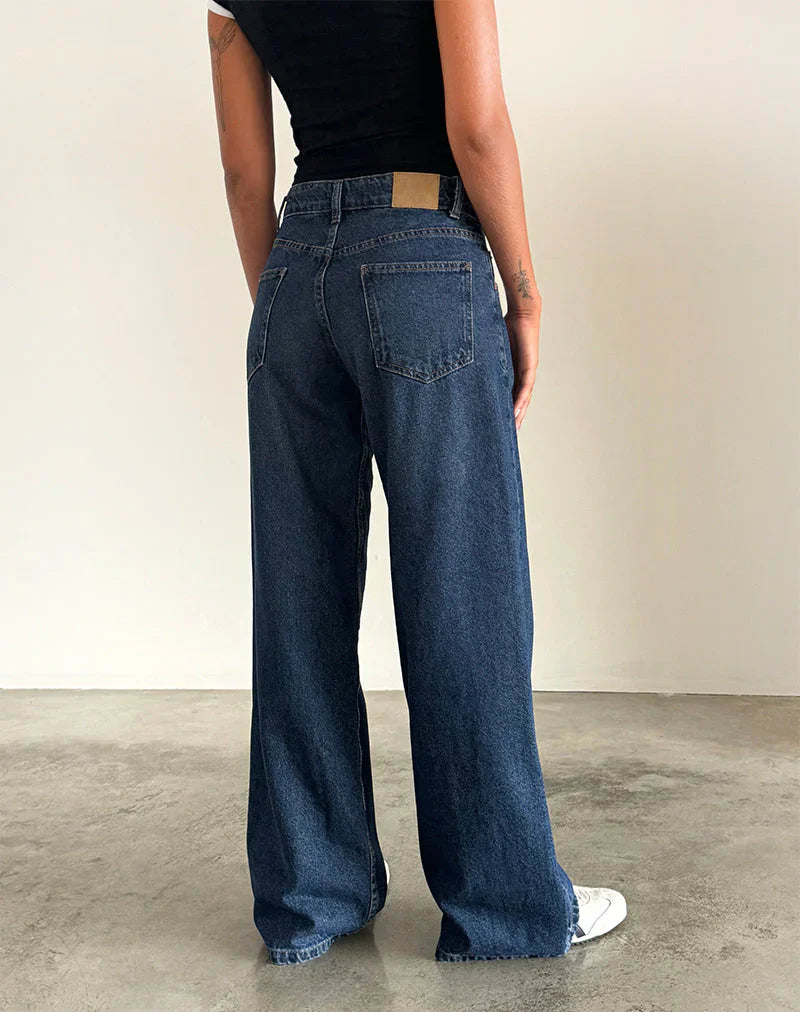Linde™| Jean à jambes larges modèle 2025