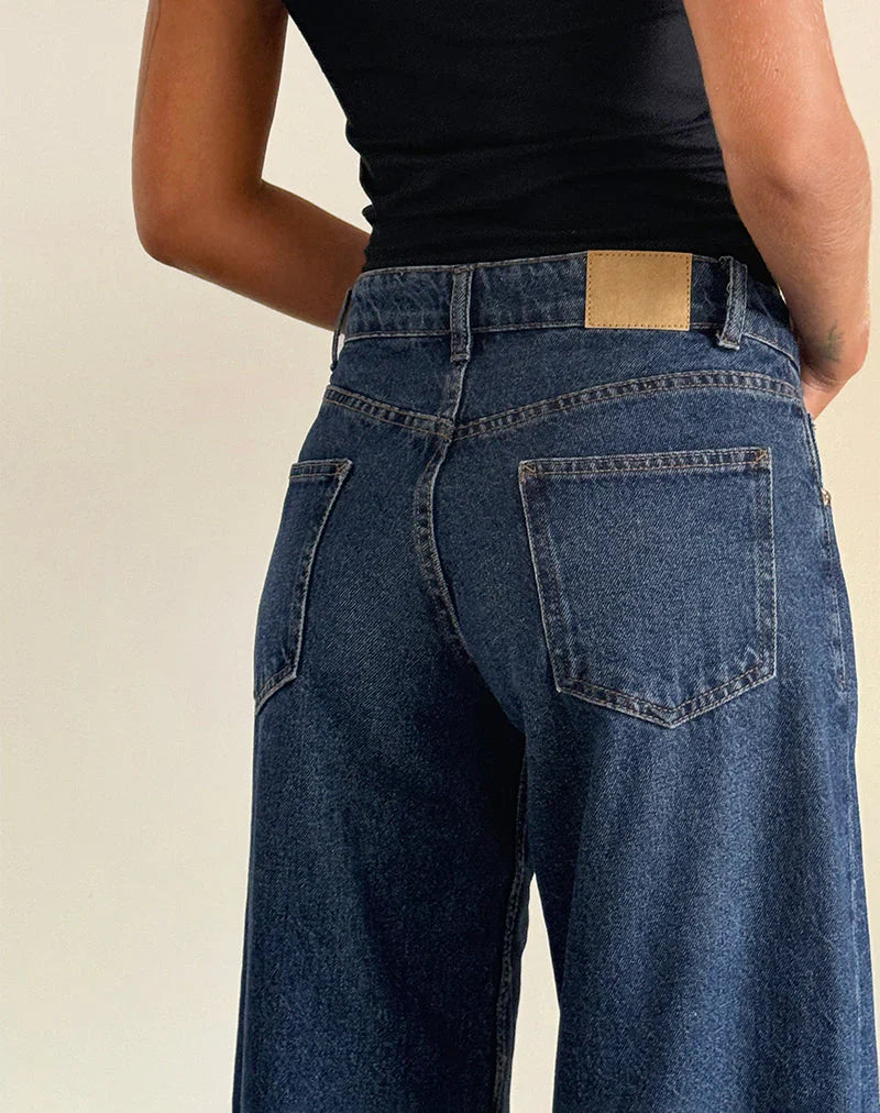 Linde™| Jean à jambes larges modèle 2025