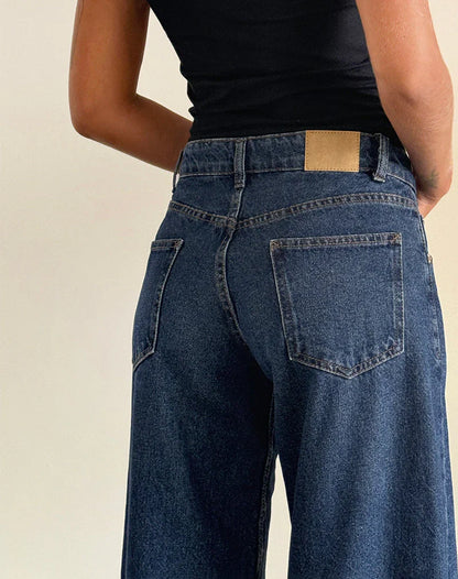 Linde™| Jean à jambes larges modèle 2025