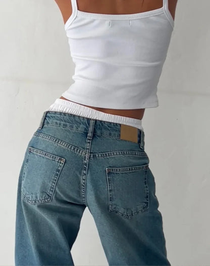 Linde™| Jean à jambes larges modèle 2025