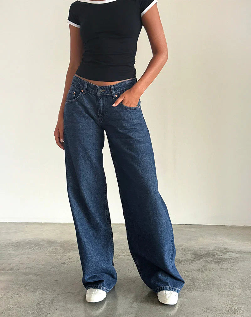 Linde™| Jean à jambes larges modèle 2025