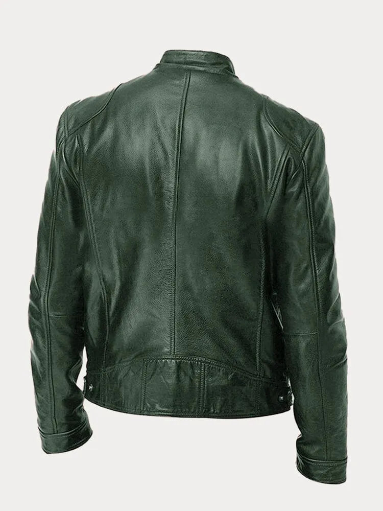 David™| Veste en cuir intemporelle - Lavor - Paris