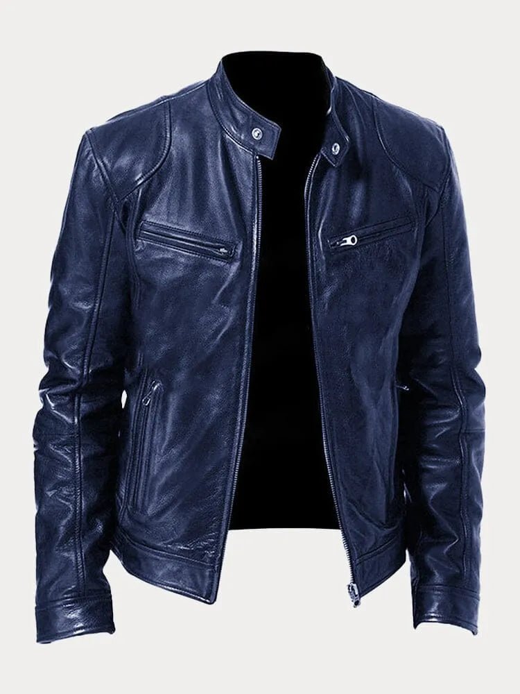David™| Veste en cuir intemporelle - Lavor - Paris