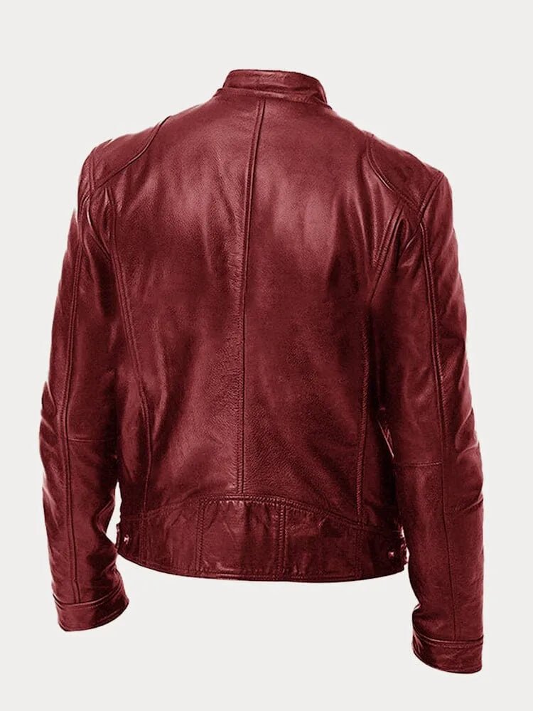 David™| Veste en cuir intemporelle - Lavor - Paris