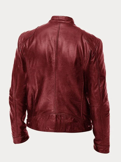 David™| Veste en cuir intemporelle - Lavor - Paris