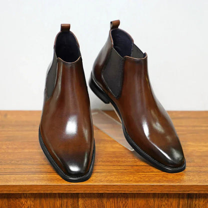 Blake™ | Bottes chelsea en cuir - Lavor - Paris